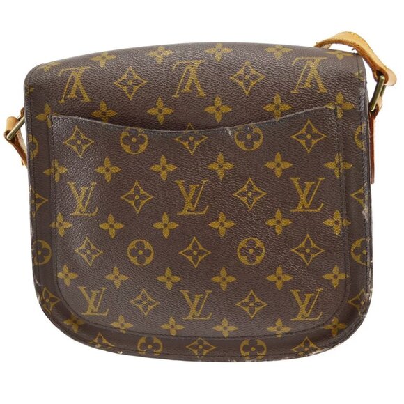 Auth Louis Vuitton SAINT CLOUD GM SHOULDER BAG MONOGRAM - Picture 9 of 10
